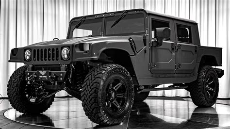 Mil Spec Hummer H1 Launch Edition 007 Is A Baja Ready Luxury Pickup