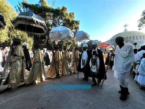 The Celebration Of The Annual Axum Tsion Mariam Ena English Ena