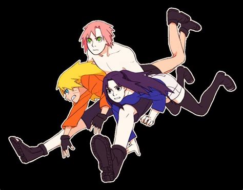 Narutosakura And Sasuke Gender Bender Sakura And Sasuke Naruto Characters Anime