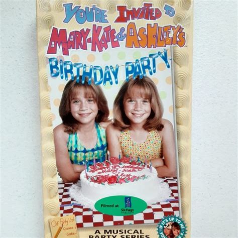 Other Marykate Ashleys Birthday Party Vhs Poshmark