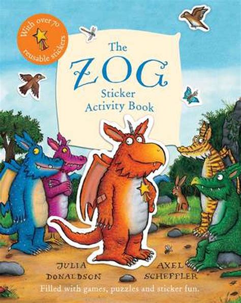 Zog Sticker Activity Book By Julia Donaldson English Paperback Book