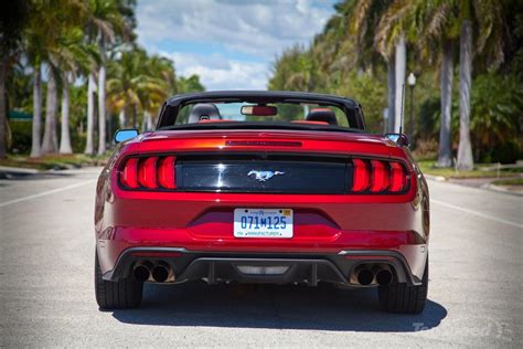 2019 Ford Mustang 4 Cylinder Convertible Pictures Photos Wallpapers