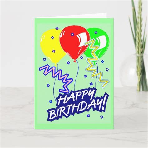 Happy Birthday Card Size 5 X 7 Color Matte Gender Unisex