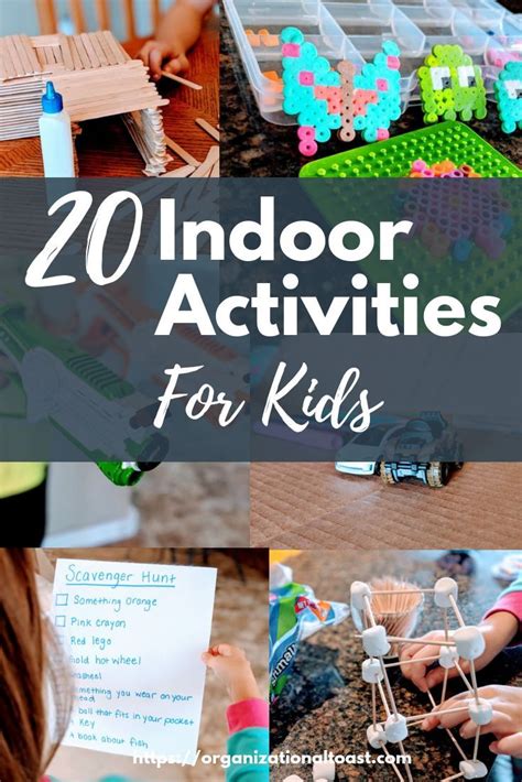 20 Indoor Activities For Kids Indoor Activities For Kids Free