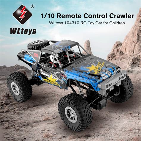 Wltoys 104310 110 Rc Car 24ghz Remote Control Car Electric Crawler
