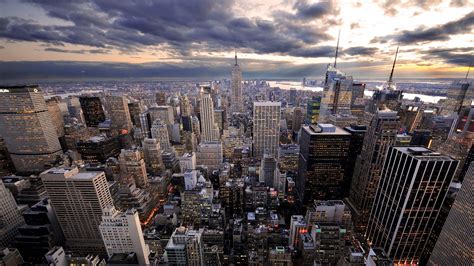 1920x1080 1920x1080 New York Top View Building Skyscrapers