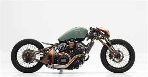This Bare Bones Chopper Just Won Indian Motorcycles Scout Bobber Build