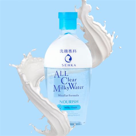 Mua Ngay Senka Nước Sữa Tẩy Trang Senka All Clear Milky Water Nourish Hai Lớp 230ml Với Khuyến