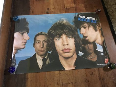 The Rolling Stones Black And Blue 1976 Atlantic Etsy Vintage Music