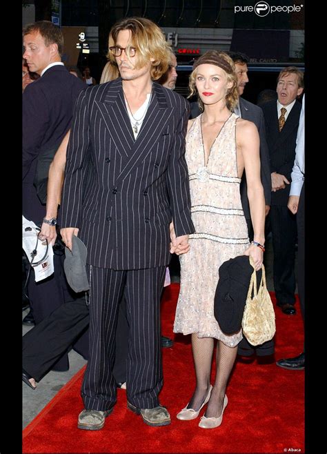 Vanessa Paradis et Johnny Depp à la première du film de monsieur, Il était une fois au Mexique 