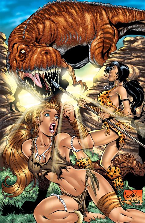 Ron Adrian Jungle Fantasy D Comics Page Of Muses