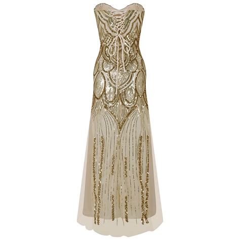 Womens Vintage Style Shining Flapper Dress 1920 S Gatsby Great Gatsby