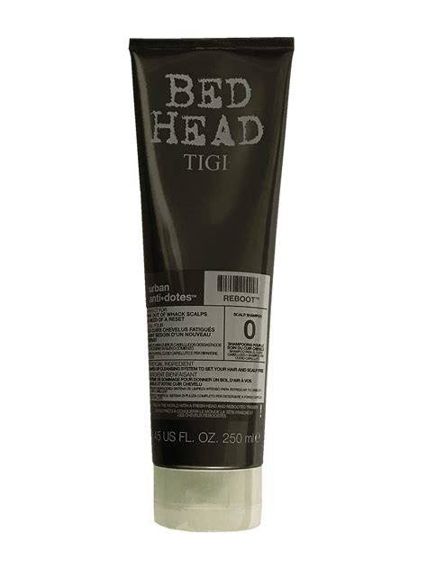 Tigi Bed Head Urban Antidotes Reboot Scalp Shampoo Oz Cleanses