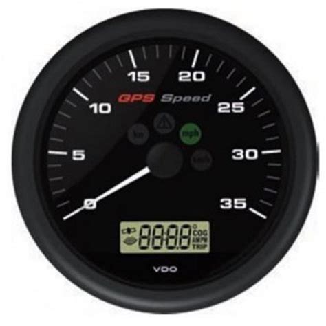 Vdo Viewline 110mm Gps Speedometer Gauges With Lcd Display