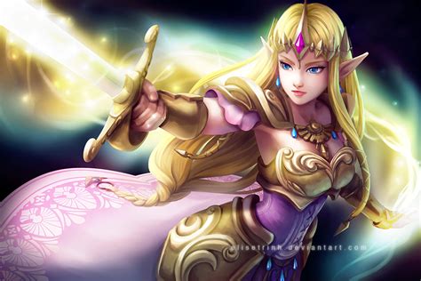 hyrule warriors princess zelda by elisetrinh on deviantart