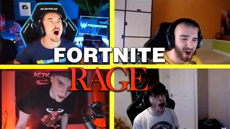 Fortnite Streamers Ultimate Rage Compilation 1 Fortnite Twitch Rage