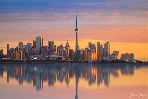 Amazing Sunrise In Toronto Ontario Canada Jaime Delgad Flickr