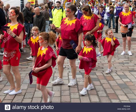 Young Girls Street Parade High Resolution Stock Photography And Images