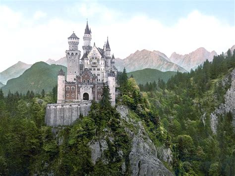 Beautiful Castle Full Screen High Resolution