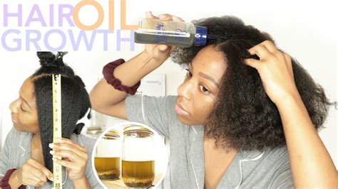 Diy Maximum Hair Growth Oil Hair Growth Challenge T Keyah B Youtube