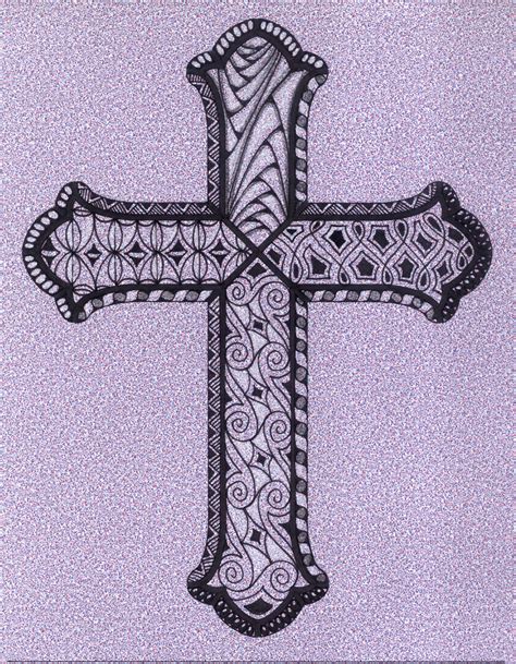 From pil import image, imagedraw. open cross zentangle | Zentangle after drawing outline using… | Flickr