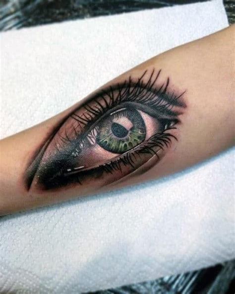 50 Realistic Eye Tattoo Designs For Men Visionary Ink Ideas In 2021