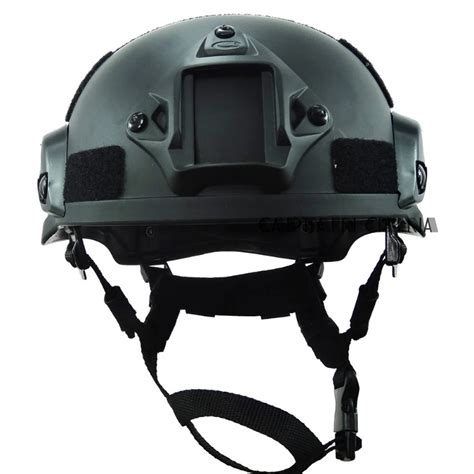 Military Tactical Combat Mich 2002 Helmet Nvg Mount Side Rail For