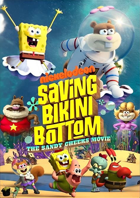 Saving Bikini Bottom The Sandy Cheeks Movie Na The Poster