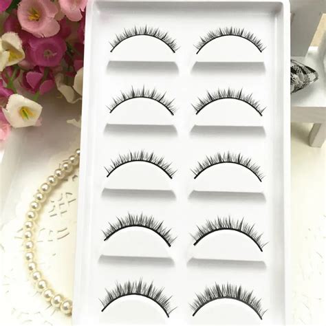 Yokpn New Fashion Natural Cross Lashes Handmade Short Eyelashes