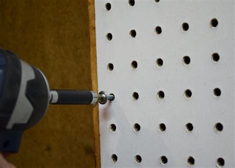 How To Install A Pegboard How Tos Diy