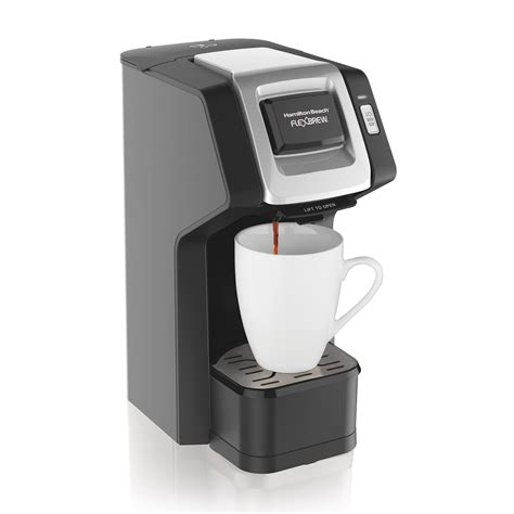 Hamilton Beach Flexbrew Single Serve Coffee Maker Black And Silver 49974