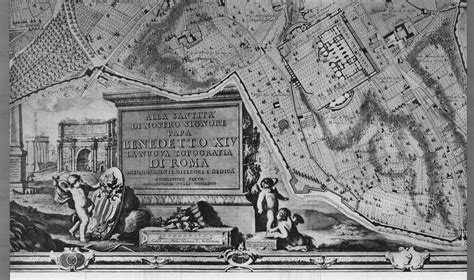 Nolli Giambattista Map Of Rome 1748 Earth Sciences And Map Library