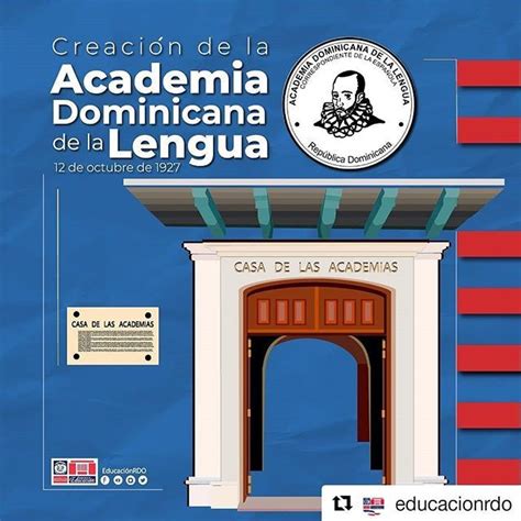 repost educacionrdo get repost felicidades a la academia dominicana de la lengua española