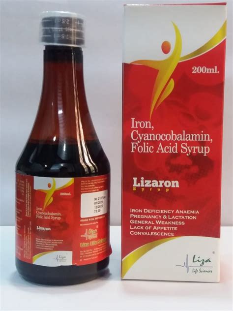 Lizaron Syrup At Rs 75bottle Pharmaceutical Syrup And Suspension In
