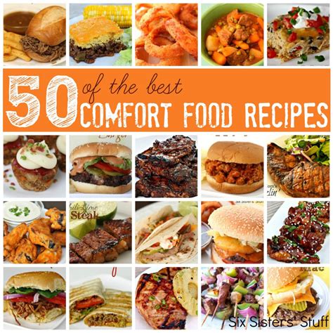 50 Of The Best Comfort Food Recipes Six Sisters Stuff