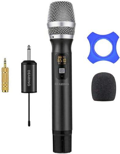 New Black Jack Dynamic Microphone 635mm Myr With The Handheld