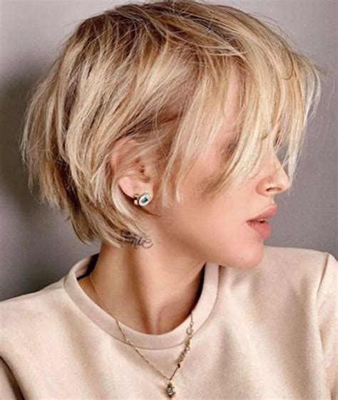 Chic And Flattering Short Hairstyles For Thin Hair Fashion Trends
