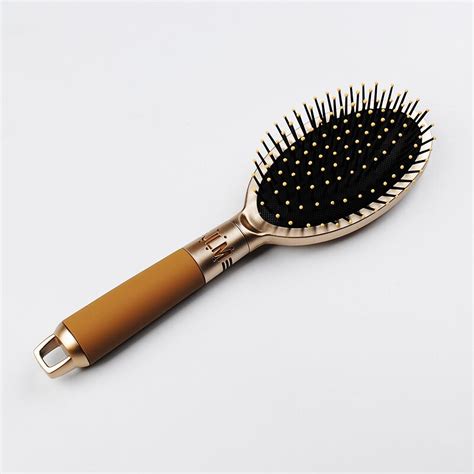 Professional Women Paddle Hairbrush Hair Scalp Massage Comb Nylon