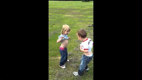 My Three Year Old Twins Playing Belly Button Bumps Youtube