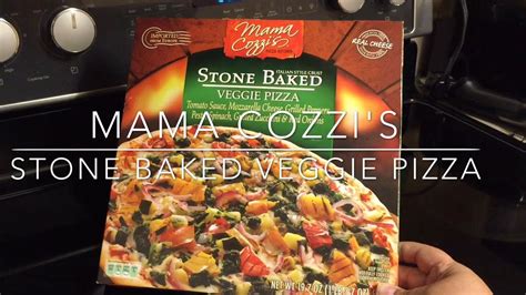 Mama Cozzis Stone Baked Veggie Pizza From Aldi Aldi Frozen Pizza