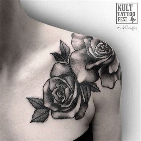 Rose Tattoos Shoulder Tattoo Rose Shoulder Tattoo