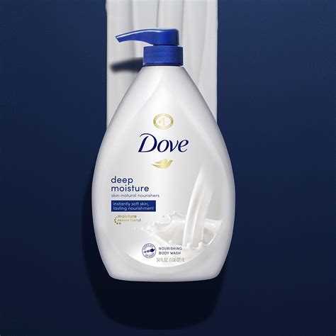 Dove Body Wash With Pump With Skin Natural Nourishers For Instantly