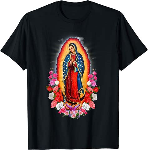 Mens Our Lady Of Guadalupe Virgin Mary T Shirt Uk Clothing