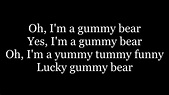 The Gummy Bear Song ( lyrics ) Long English Version - YouTube