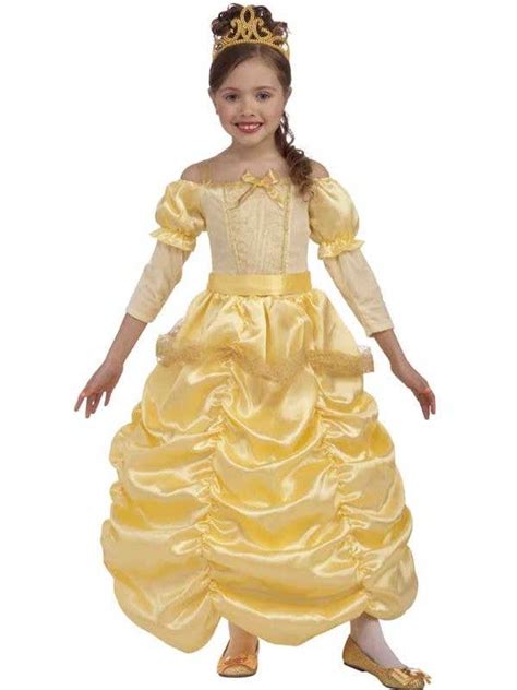 Princess Belle Girls Costume Princess Kids Book Week Costume