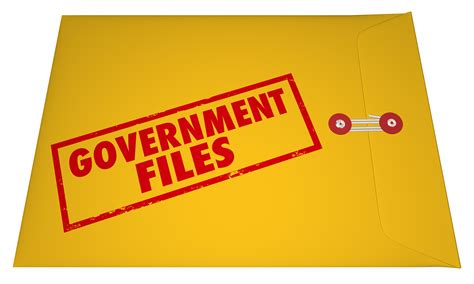 Government Files Records Sealed Classified Confidential ...