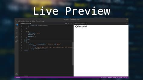 Cara Live Preview HTML Di Visual Studio Code VSCODE YouTube