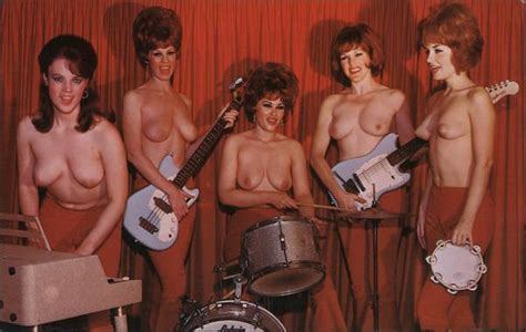 The Ladybirds Topless Band At Tipsy S San Francisco Ca Postcard
