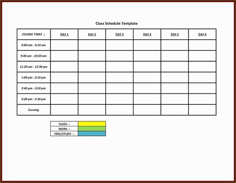 Printable Blank Employee Schedule Template Templates 2 Resume Examples