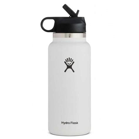 Hydro Flask 32 Oz Wide Mouth Insulated Water Bottle White